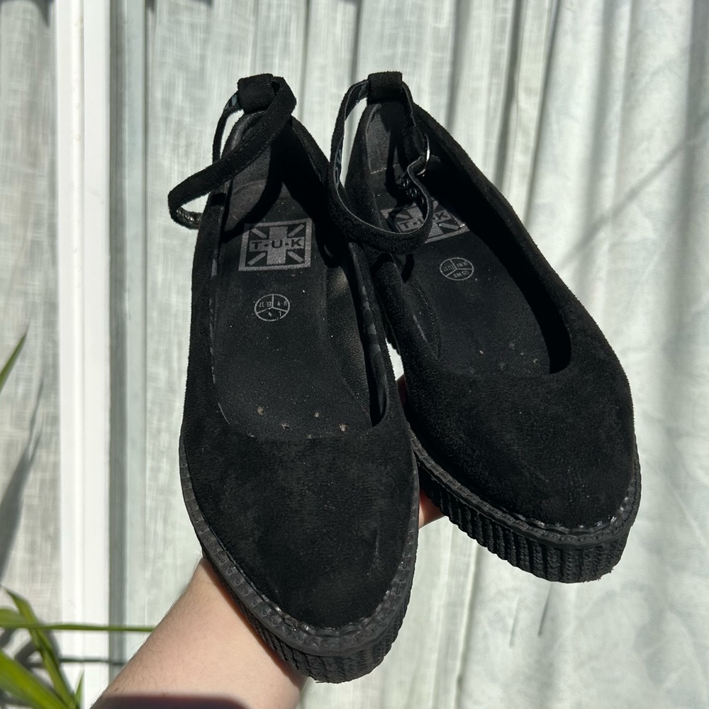 T.U.K platform Mary janes